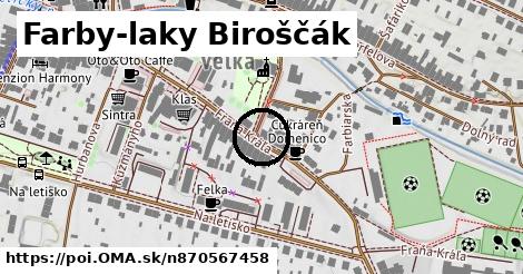 Farby-laky Biroščák