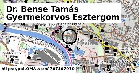 Dr. Bense Tamás Gyermekorvos Esztergom