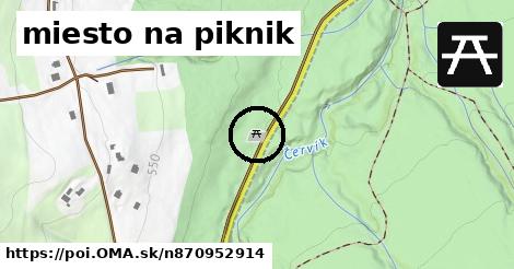 miesto na piknik