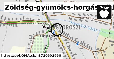 Zöldség-gyümölcs-horgászcikk