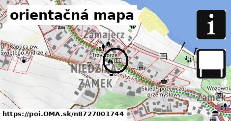 orientačná mapa