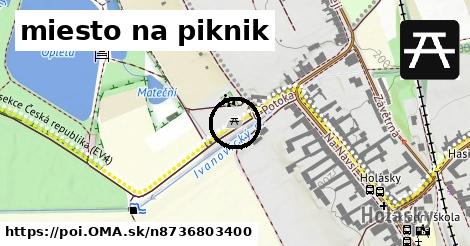 miesto na piknik