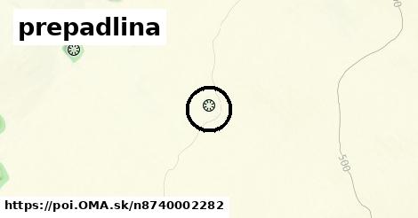 prepadlina