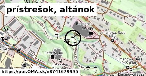 prístrešok, altánok