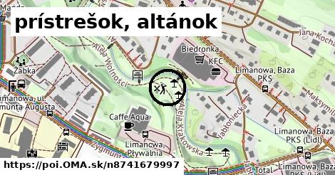 prístrešok, altánok