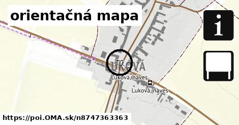 orientačná mapa