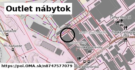 Outlet nábytok