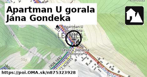 Apartman U gorala Jána Gondeka