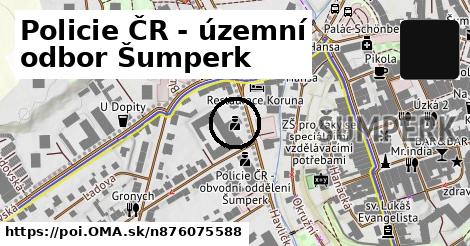 Policie ČR - územní odbor Šumperk