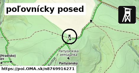 poľovnícky posed