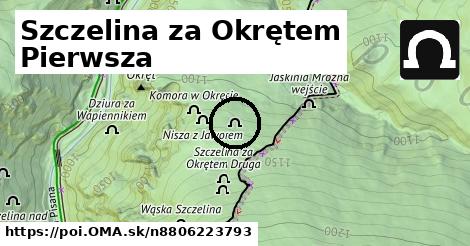 Szczelina za Okrętem Pierwsza