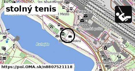 stolný tenis