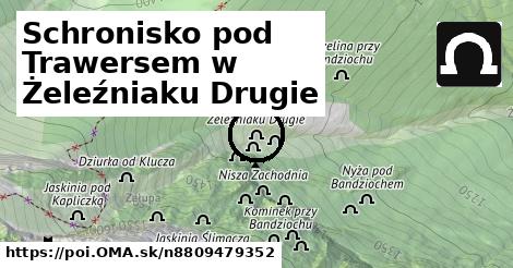 Schronisko pod Trawersem w Żeleźniaku Drugie