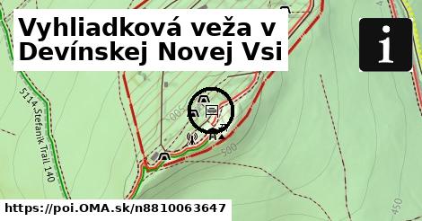 Vyhliadková veža v Devínskej Novej Vsi