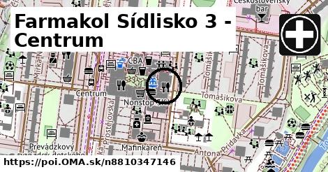 Farmakol Sídlisko 3 - Centrum