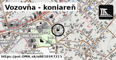 Vozovňa - koniareň