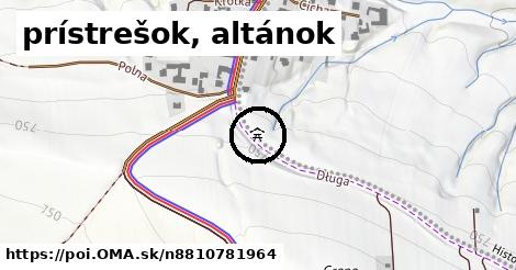 prístrešok, altánok