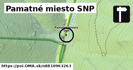 Pamatné miesto SNP