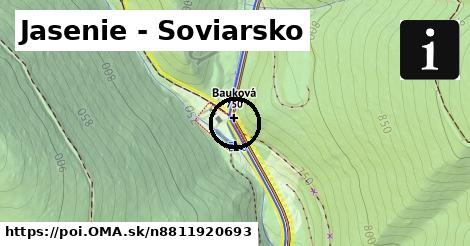 Jasenie - Soviarsko