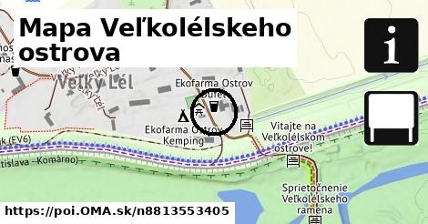 Mapa Veľkolélskeho ostrova