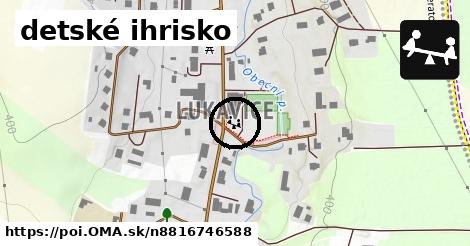 detské ihrisko