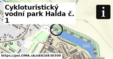 Cykloturistický vodní park Halda č. 1