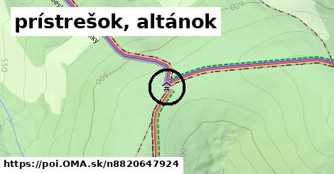 prístrešok, altánok