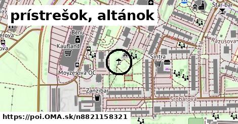 prístrešok, altánok