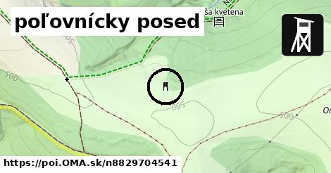 poľovnícky posed