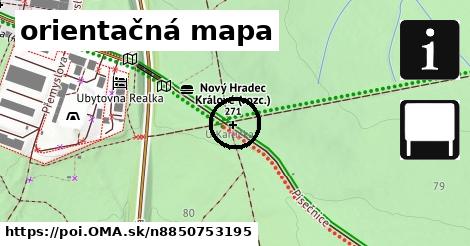 orientačná mapa