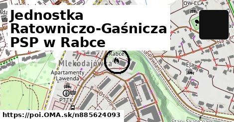 Jednostka Ratowniczo-Gaśnicza PSP w Rabce