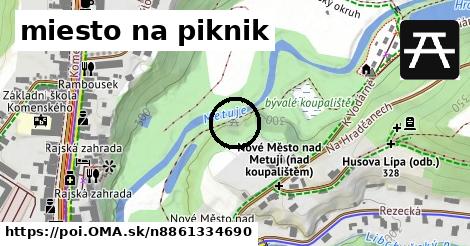 miesto na piknik