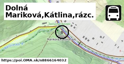 Dolná Mariková,Kátlina,rázc.