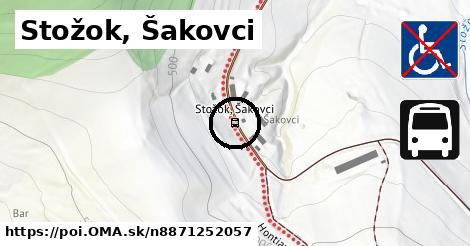 Stožok, Šakovci