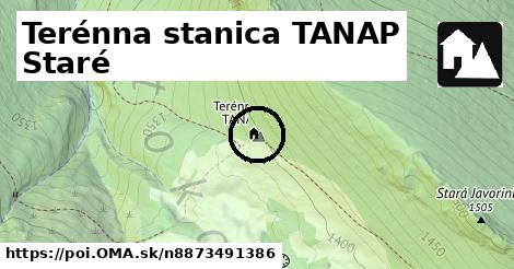 Terénna stanica TANAP Staré