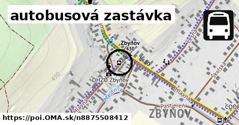 autobusová zastávka