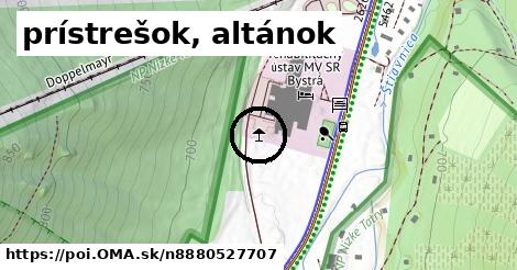 prístrešok, altánok