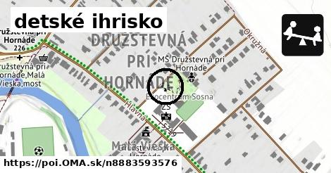 detské ihrisko