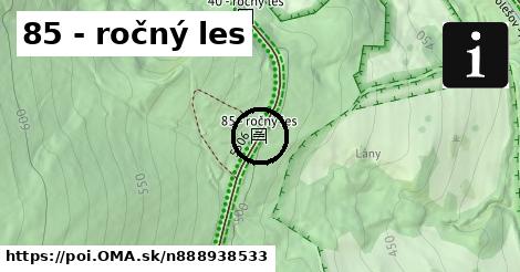 85 - ročný les