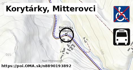 Korytárky, Mitterovci