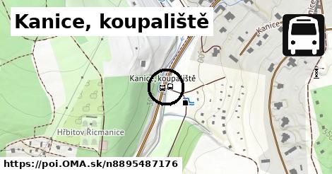 Kanice, koupaliště