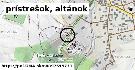 prístrešok, altánok