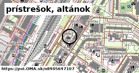 prístrešok, altánok