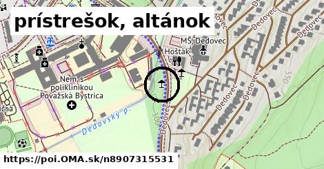 prístrešok, altánok