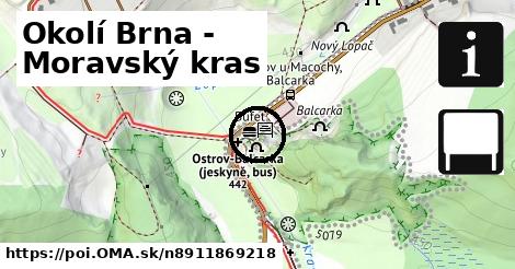 Okolí Brna - Moravský kras