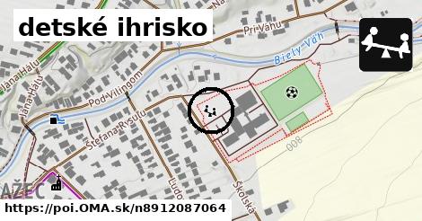 detské ihrisko