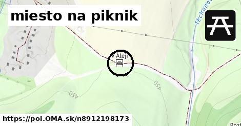 miesto na piknik