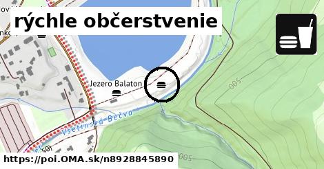 rýchle občerstvenie