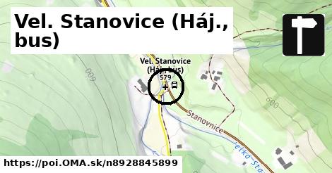 Vel. Stanovice (Háj., bus)