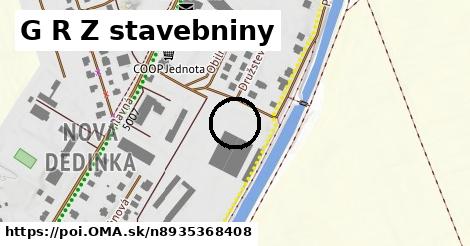 G R Z stavebniny